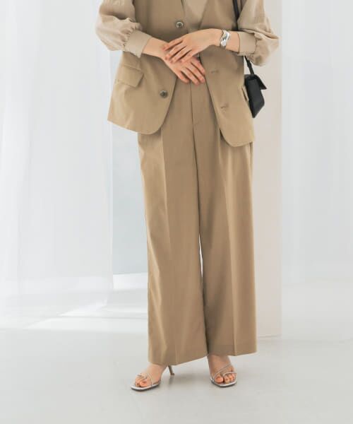 URBAN RESEARCH ROSSO/アーバンリサーチ ロッソ PROTAGONISTA Linen Pants BEIGE FREE URBAN RESEARCH ROSSO/アーバンリサーチ ロッソ PROTAGONISTA Linen Pants BEIGE FREE