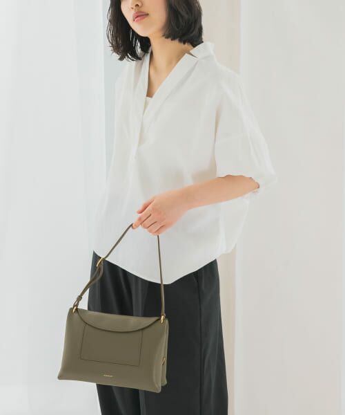 URBAN RESEARCH ROSSO/アーバンリサーチ ロッソ PROTAGONISTA Gather Sleeve Skipper WHITE 0 URBAN RESEARCH ROSSO/アーバンリサーチ ロッソ PROTAGONISTA Gather Sleeve Skipper WHITE 0