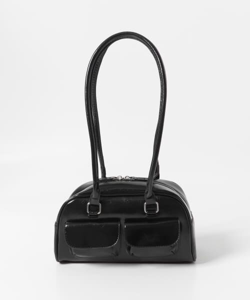 URBAN RESEARCH ROSSO/アーバンリサーチ ロッソ ヴィンテージライクボストンバッグ BLACK - URBAN RESEARCH ROSSO/アーバンリサーチ ロッソ ヴィンテージライクボストンバッグ BLACK -