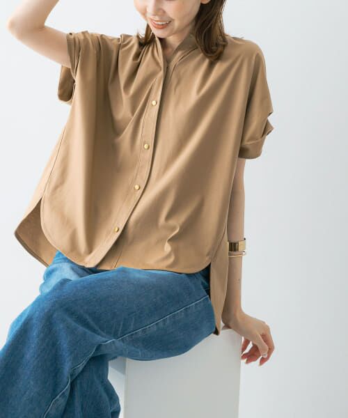 美品45rpm リネンシャツブラウス 楽天市場】リネン シャツ ブラウス レディース 五分袖 シャツ