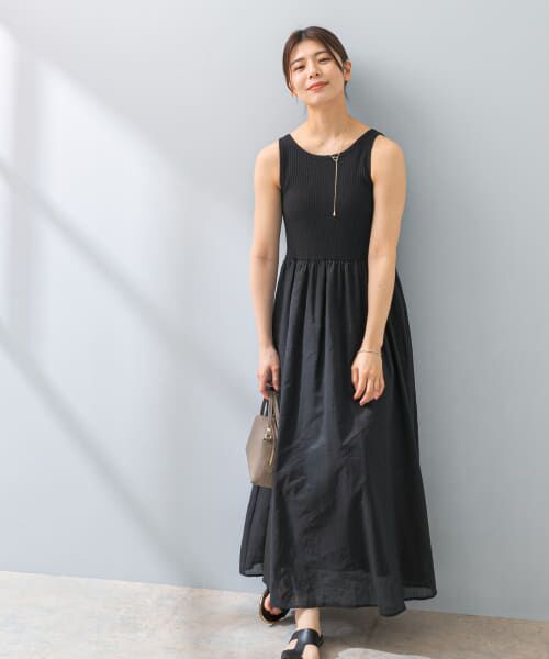 F by ROSSO カップ付ドッキングワンピース （ワンピース