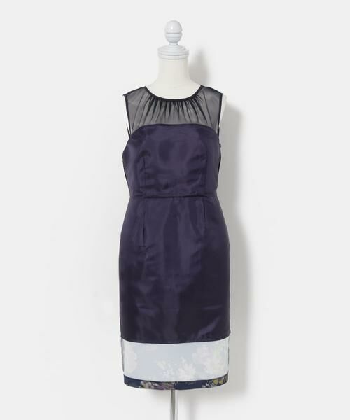 URBAN RESEARCH ROSSO / アーバンリサーチ ロッソ ドレス | kaene　チュール×フラワープリントドレス∴ | 詳細4