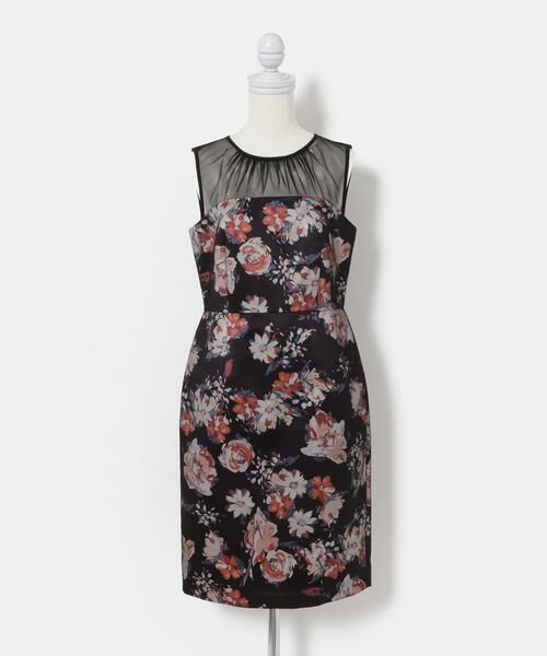 URBAN RESEARCH ROSSO / アーバンリサーチ ロッソ ドレス | kaene　チュール×フラワープリントドレス∴ | 詳細8