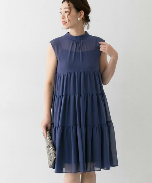 URBAN RESEARCH ROSSO / アーバンリサーチ ロッソ ドレス | kaene　シフォンティアードワンピース | 詳細3