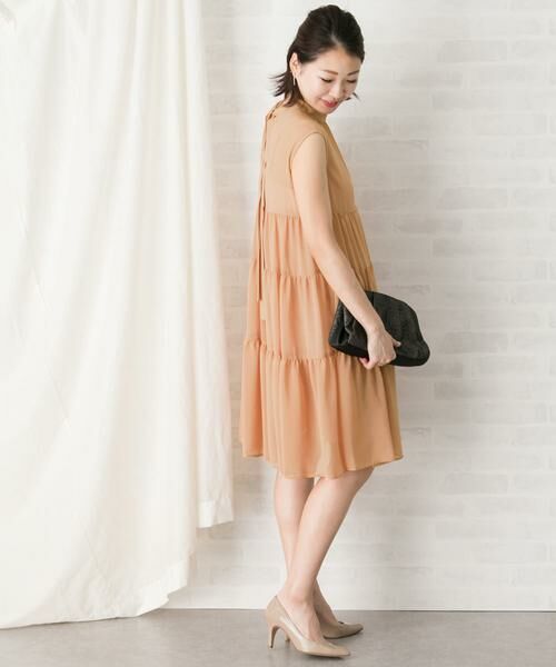 URBAN RESEARCH ROSSO / アーバンリサーチ ロッソ ドレス | kaene　シフォンティアードワンピース | 詳細9