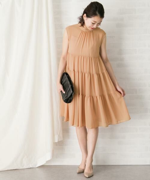 URBAN RESEARCH ROSSO / アーバンリサーチ ロッソ ドレス | kaene　シフォンティアードワンピース | 詳細10