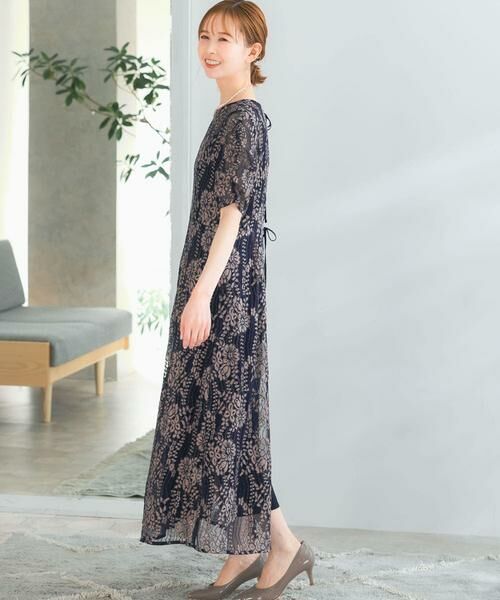 URBAN RESEARCH ROSSO / アーバンリサーチ ロッソ ドレス | kaene　配色レースエプロンドレス | 詳細11