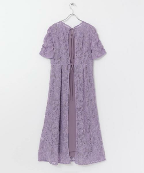 URBAN RESEARCH ROSSO / アーバンリサーチ ロッソ ドレス | kaene　配色レースエプロンドレス | 詳細24