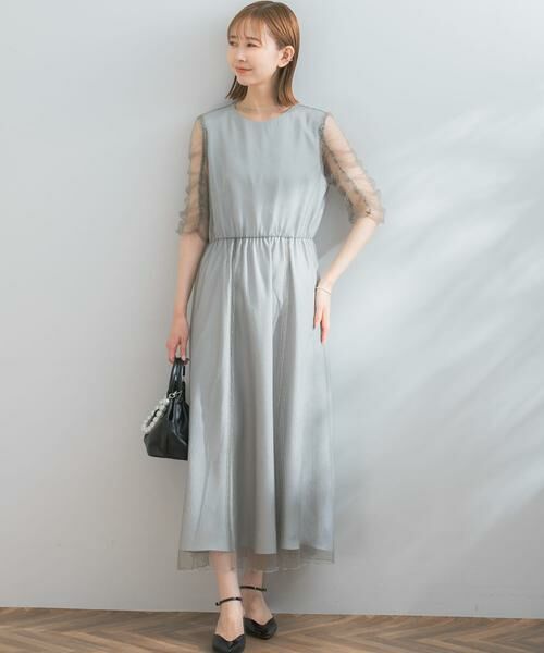 URBAN RESEARCH ROSSO / アーバンリサーチ ロッソ ドレス | kaene　シャイニーチュールドレス | 詳細1