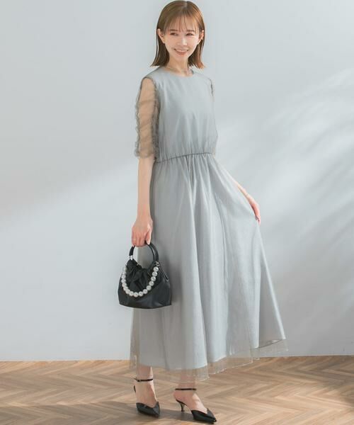 URBAN RESEARCH ROSSO / アーバンリサーチ ロッソ ドレス | kaene　シャイニーチュールドレス | 詳細2