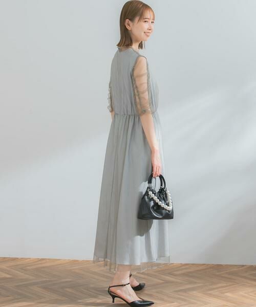 URBAN RESEARCH ROSSO / アーバンリサーチ ロッソ ドレス | kaene　シャイニーチュールドレス | 詳細3