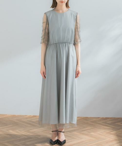 URBAN RESEARCH ROSSO / アーバンリサーチ ロッソ ドレス | kaene　シャイニーチュールドレス | 詳細5