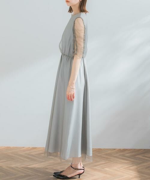 URBAN RESEARCH ROSSO / アーバンリサーチ ロッソ ドレス | kaene　シャイニーチュールドレス | 詳細6