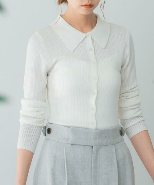 URBAN RESEARCH ROSSO / アーバンリサーチ ロッソ ニット・セーター | ROLLA’S　CAROLINE KNIT LONG-SLEEVE TOP | 詳細13