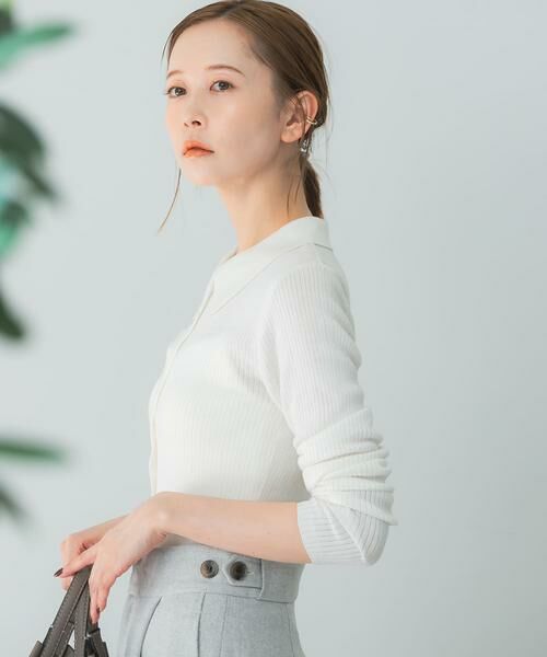 URBAN RESEARCH ROSSO / アーバンリサーチ ロッソ ニット・セーター | ROLLA’S　CAROLINE KNIT LONG-SLEEVE TOP | 詳細14