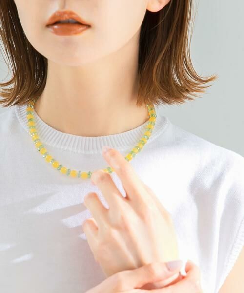 URBAN RESEARCH ROSSO / アーバンリサーチ ロッソ ネックレス・ペンダント・チョーカー | STEEN　YELLOWSTONE NECKLACE | 詳細1