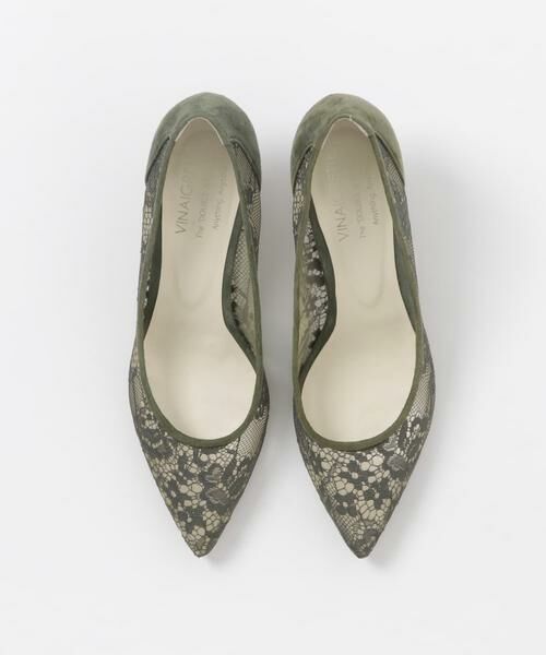URBAN RESEARCH ROSSO / アーバンリサーチ ロッソ ビジネス・ドレスシューズ | VINAIGRETTE　LACE POINTED PUMPS | 詳細2