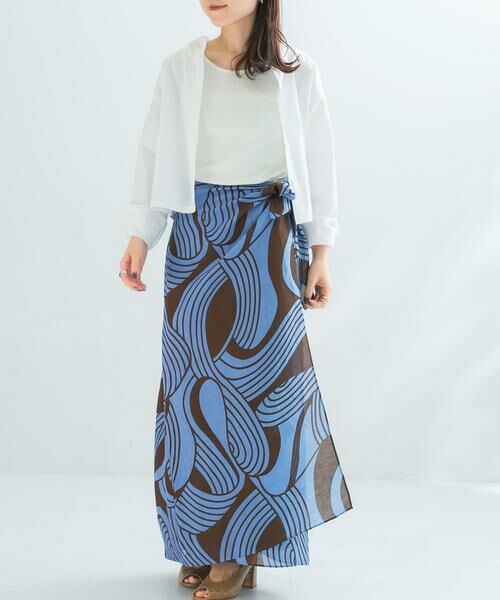 URBAN RESEARCH ROSSO / アーバンリサーチ ロッソ スカート | ESLOW WRAP SKIRT | 詳細3