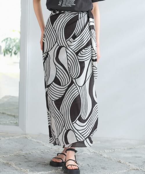 URBAN RESEARCH ROSSO / アーバンリサーチ ロッソ スカート | ESLOW WRAP SKIRT | 詳細8