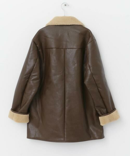 URBAN RESEARCH ROSSO / アーバンリサーチ ロッソ レザーブルゾン・ジャケット | le　fauxleathermustanghalfcoat | 詳細13