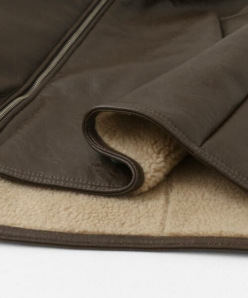 URBAN RESEARCH ROSSO / アーバンリサーチ ロッソ レザーブルゾン・ジャケット | le　fauxleathermustanghalfcoat | 詳細14