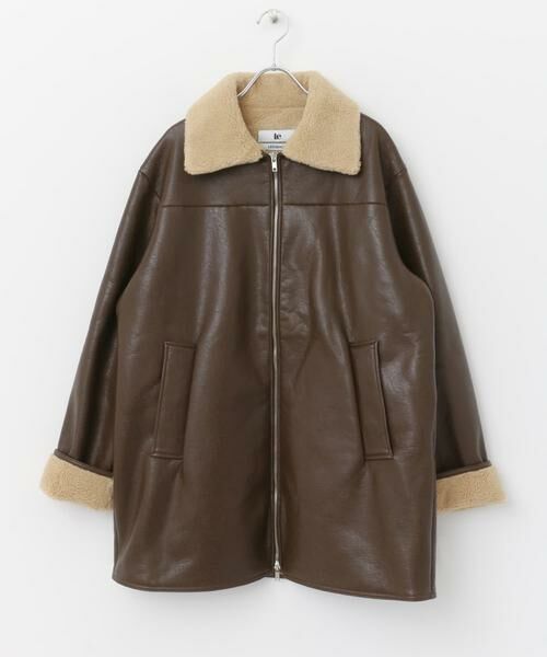 URBAN RESEARCH ROSSO / アーバンリサーチ ロッソ レザーブルゾン・ジャケット | le　fauxleathermustanghalfcoat | 詳細8