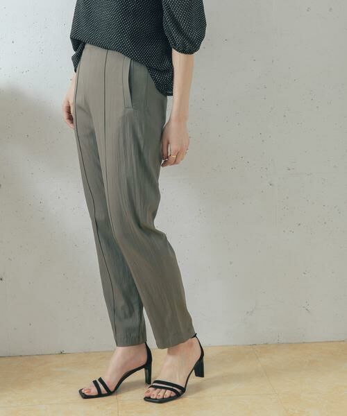 URBAN RESEARCH ROSSO / アーバンリサーチ ロッソ その他パンツ | ピンタックテーパードパンツ | 詳細1