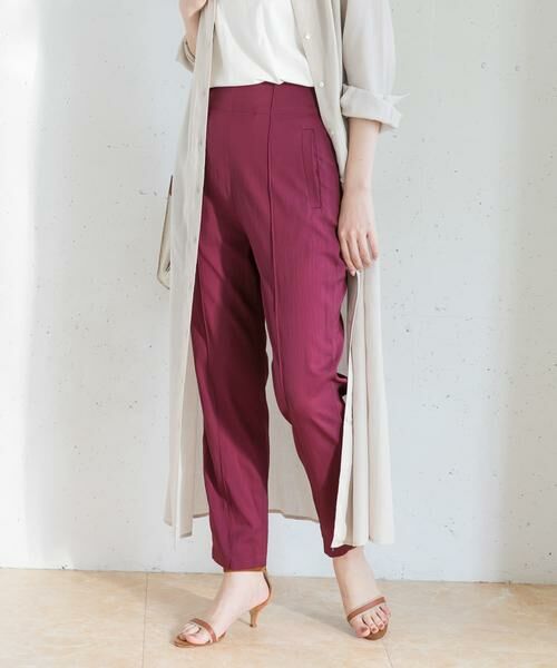 URBAN RESEARCH ROSSO / アーバンリサーチ ロッソ その他パンツ | ピンタックテーパードパンツ | 詳細21