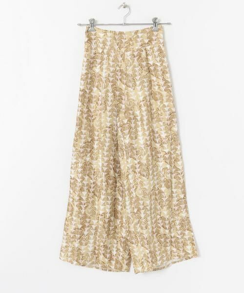 URBAN RESEARCH ROSSO / アーバンリサーチ ロッソ その他パンツ | リーフプリントワイドパンツ | 詳細5