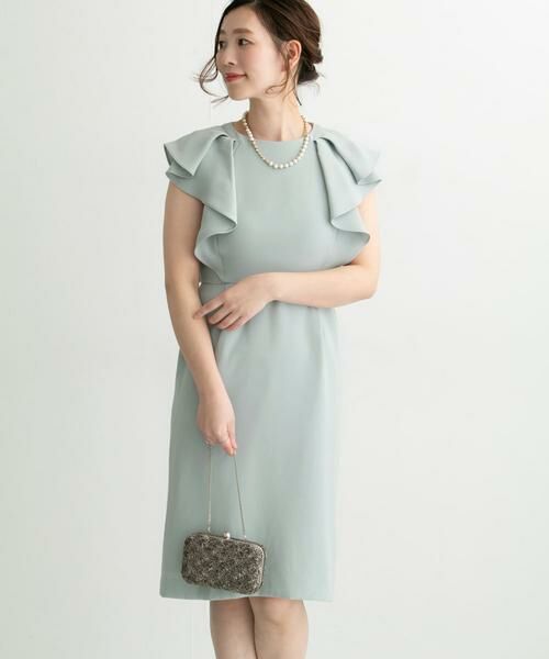 URBAN RESEARCH ROSSO / アーバンリサーチ ロッソ ドレス | 変形フリルコクーンドレス | 詳細1