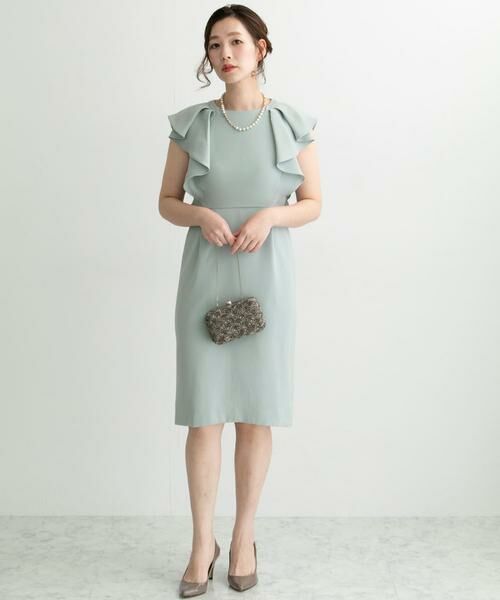 URBAN RESEARCH ROSSO / アーバンリサーチ ロッソ ドレス | 変形フリルコクーンドレス | 詳細3