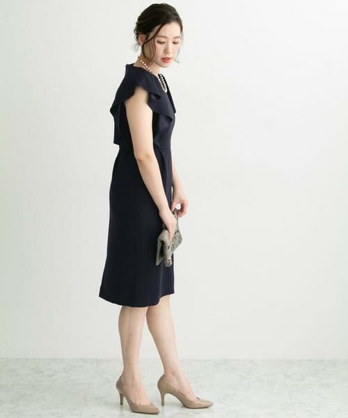 URBAN RESEARCH ROSSO / アーバンリサーチ ロッソ ドレス | 変形フリルコクーンドレス | 詳細10