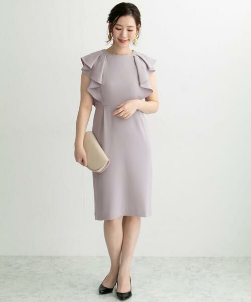 URBAN RESEARCH ROSSO / アーバンリサーチ ロッソ ドレス | 変形フリルコクーンドレス | 詳細18