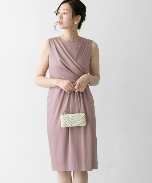 URBAN RESEARCH ROSSO / アーバンリサーチ ロッソ ドレス | タックドレープドレス | 詳細1