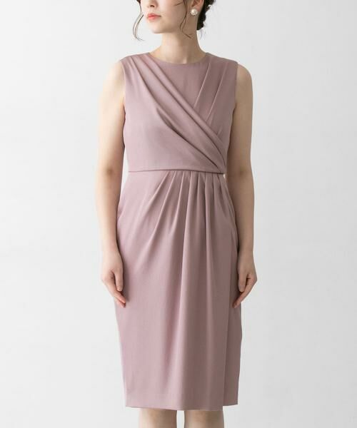 URBAN RESEARCH ROSSO / アーバンリサーチ ロッソ ドレス | タックドレープドレス | 詳細7