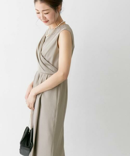 URBAN RESEARCH ROSSO / アーバンリサーチ ロッソ ドレス | タックドレープドレス | 詳細14
