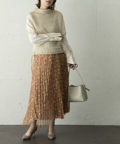 URBAN RESEARCH ROSSO / アーバンリサーチ ロッソ スカート | スネークプリントプリーツスカート∴