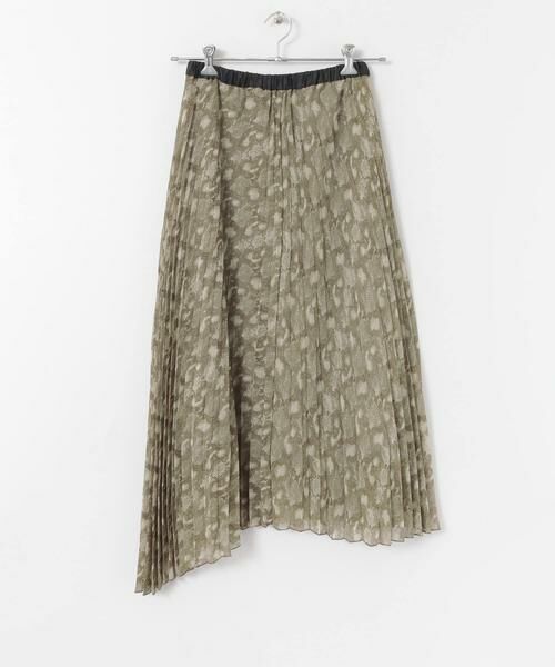URBAN RESEARCH ROSSO / アーバンリサーチ ロッソ スカート | スネークプリントプリーツスカート∴ | 詳細5