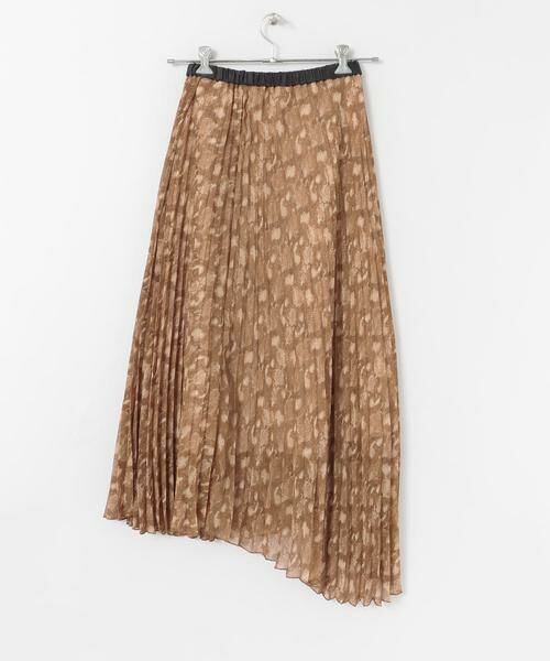 URBAN RESEARCH ROSSO / アーバンリサーチ ロッソ スカート | スネークプリントプリーツスカート∴ | 詳細12