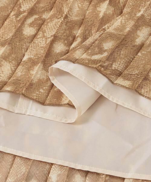 URBAN RESEARCH ROSSO / アーバンリサーチ ロッソ スカート | スネークプリントプリーツスカート∴ | 詳細13