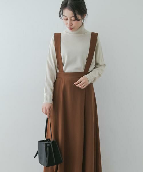 URBAN RESEARCH ROSSO / アーバンリサーチ ロッソ スカート | F by ROSSO　サスペンダーフレアスカート∴ | 詳細1