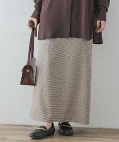 URBAN RESEARCH ROSSO / アーバンリサーチ ロッソ スカート | F by ROSSO　チェックロングスカート∴