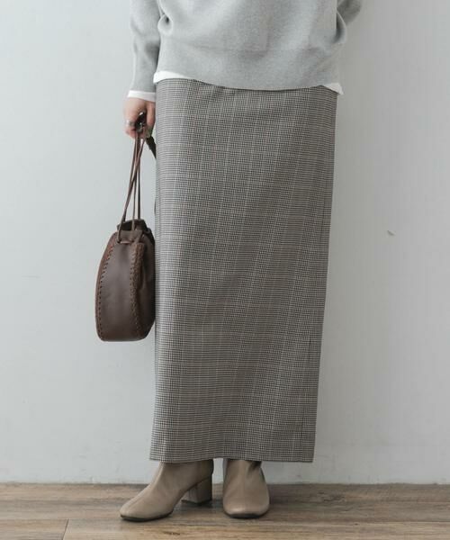 URBAN RESEARCH ROSSO / アーバンリサーチ ロッソ スカート | F by ROSSO　チェックロングスカート∴ | 詳細1