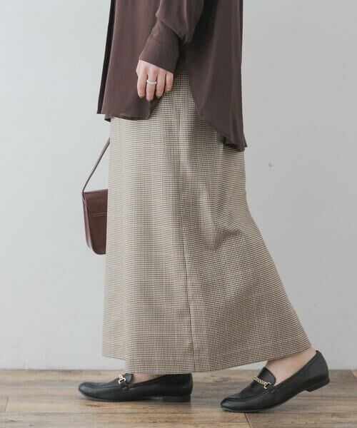 URBAN RESEARCH ROSSO / アーバンリサーチ ロッソ スカート | F by ROSSO　チェックロングスカート∴ | 詳細8