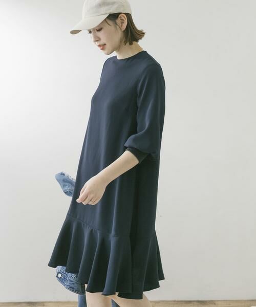 URBAN RESEARCH ROSSO / アーバンリサーチ ロッソ ワンピース | F by ROSSO　ジョーゼット裾フレアワンピース∴ | 詳細2