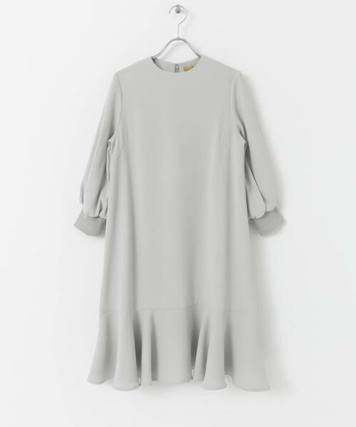 URBAN RESEARCH ROSSO / アーバンリサーチ ロッソ ワンピース | F by ROSSO　ジョーゼット裾フレアワンピース∴ | 詳細8