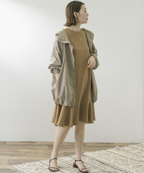 URBAN RESEARCH ROSSO / アーバンリサーチ ロッソ ワンピース | F by ROSSO　ジョーゼット裾フレアワンピース∴ | 詳細13