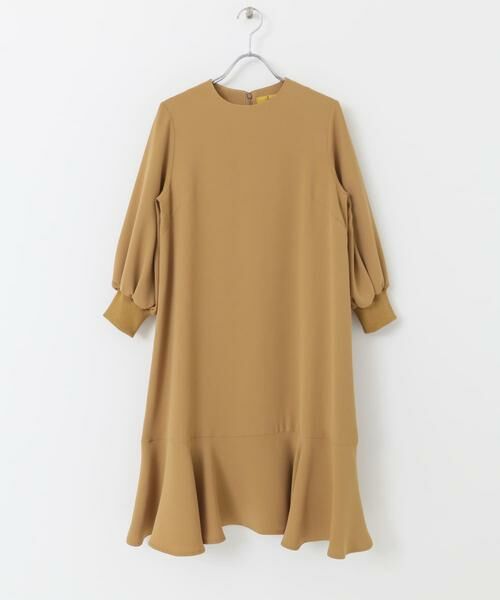 URBAN RESEARCH ROSSO / アーバンリサーチ ロッソ ワンピース | F by ROSSO　ジョーゼット裾フレアワンピース∴ | 詳細14