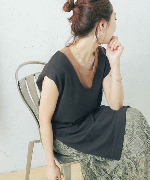 URBAN RESEARCH ROSSO / アーバンリサーチ ロッソ ニット・セーター | チュニックニットベスト | 詳細2