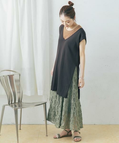 URBAN RESEARCH ROSSO / アーバンリサーチ ロッソ ニット・セーター | チュニックニットベスト | 詳細4